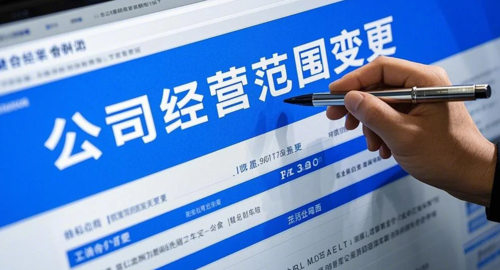 北京公司經(jīng)營范圍變更（圖）